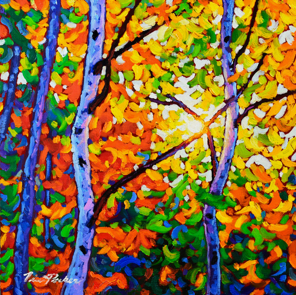 *ORIGINAL OIL* Bright Beauty 10" by 10"