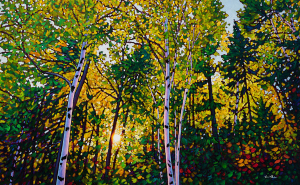 Viridian Dream 36" by 60"